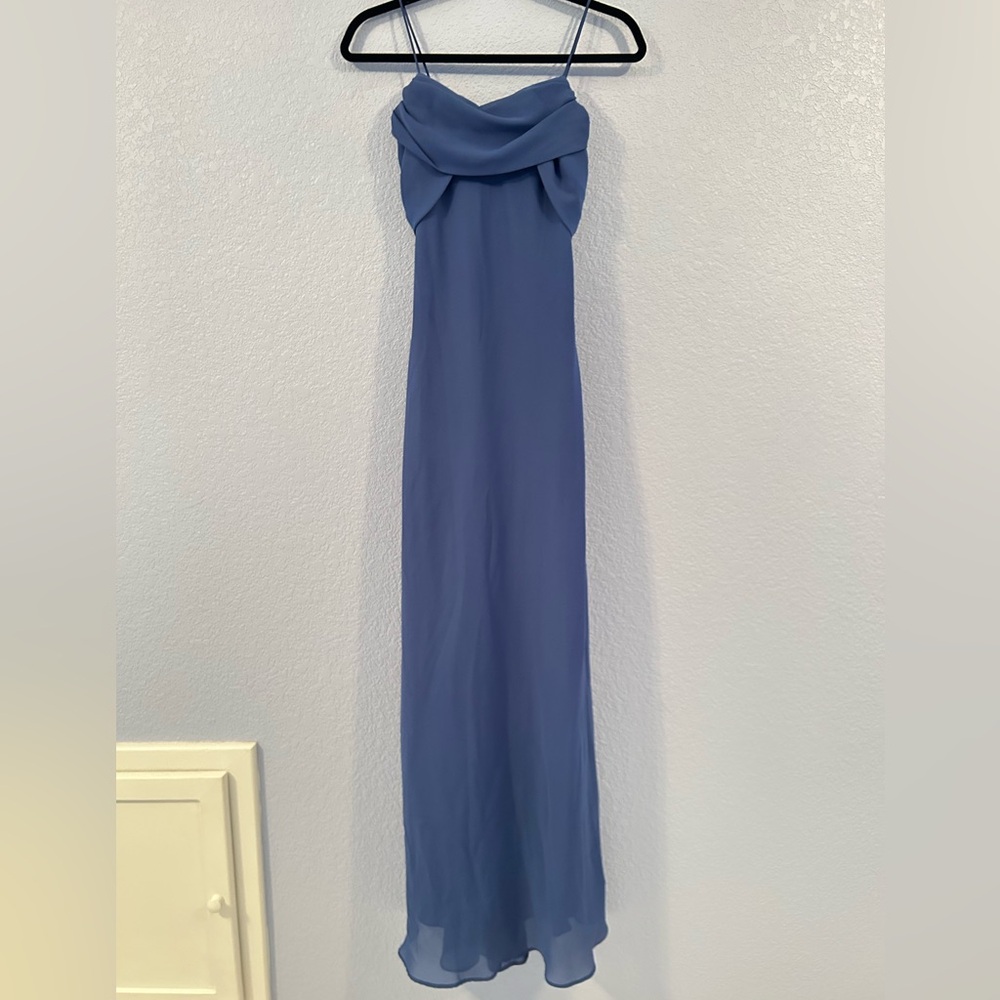 Betsy & Adam Blue Dress Wedding Guest or Bridesmaid